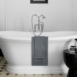 -13% Полотенце Волна 70х140 см Антрацит - Ecotex фото 4