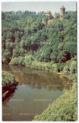 Открытка Сигулда  Турайдский замок