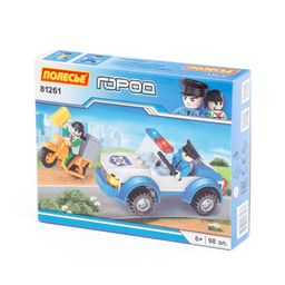 Конструктор Классик Город. Полиция-4 (98 элементов) (в коробке)