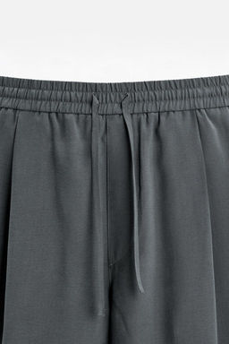 RELAXED FIT FLOWING TROUSERS - Zara фото 8