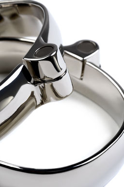 Наручники Metal by TOYFA, серебристые, 6,5Х8 см