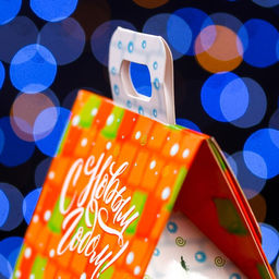 Цена за 5 шт. Подарочная коробка Домик Зимний дворик,9,1 х 7 х 15,7 см - Simaland фото 8