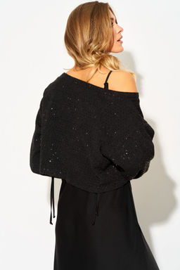 Джемпер LAIKONY 504-1 черный  фото 8