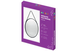 Зеркало настенное 60*60*2 см, черное - Elan gallery фото 6