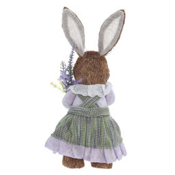 Фигурка декоративная "Зайка", L13 W12 H33 см