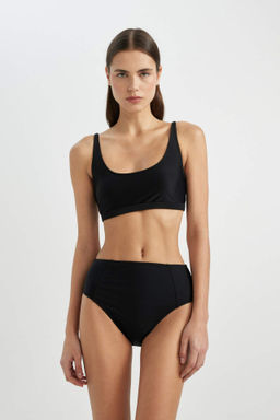 Fall in Love Regular Fit Yuksek Bel Bikini Alt? - Defacto фото 2