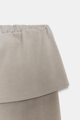 PANTAL?N HEAVY COTTON FAJIN / Gris azul - Zara фото 10