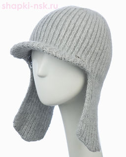 11923 1A F KHW Корби Ушанка женская флис (56-58)