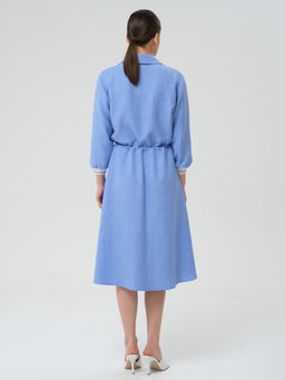 Платье с рукавом 3/4