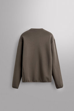 TECHNICAL CREW NECK SWEATSHIRT - Zara фото 9