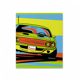 Цена за 5 шт. Тетрадь общая ученическая ErichKrause Neon Car, 48 листов, клетка, глянцевая ламинация_MIX-PACK  фото 3