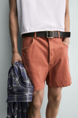 BERMUDA DENIM RELAXED FIT COLOR / Caldero - Zara фото 5