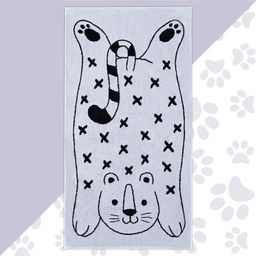 Полотенце махровое Этель Тигруля, 70х130 см, 100% хлопок, 420гр/м2