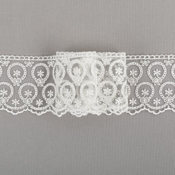 Кружево BLITZ сетка 65 мм BLKM-6501 в пакете 19.5 м 0.2 Турция молочный