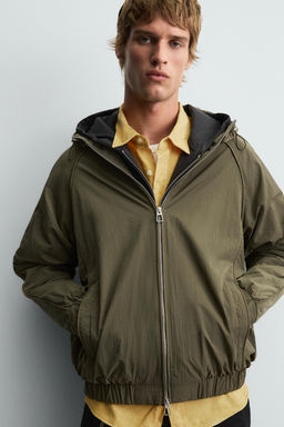 LIGHTWEIGHT WATER-REPELLENT TECHNICAL JACKET - Zara фото 5
