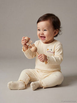 ?i?ek Nak??l? K?z Bebek Bluz ve Tayt