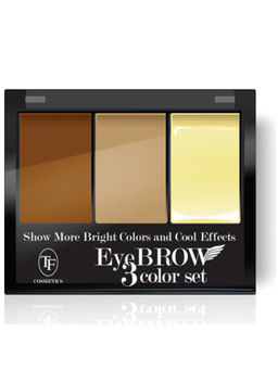 TF Набор теней для коррекции бровей с закреп.воском EYEBROW 3 COLOR SET тон 101 Коричневый