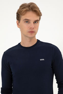 Erkek Lacivert Basic Sweatshirt Sepette S_rpriz _ndirim - U.s. polo assn фото 2