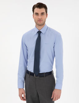 Mavi Slim Fit Uzun Kollu Basic G_mlek