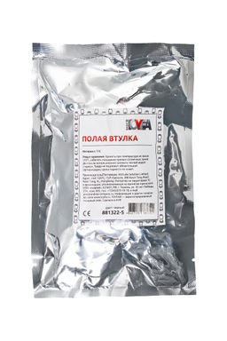 Анальная втулка TOYFA Basic S, TPE, чёрная, 6 см  фото 9