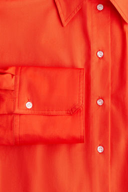 Vestido camisero oversize de algod?n - H&m фото 2