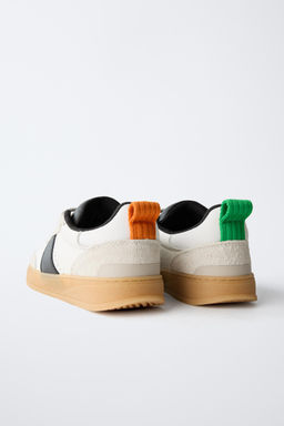 LEATHER SNEAKERS - Zara фото 6