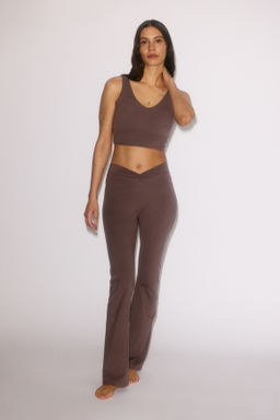Leggings de yoga acampanados con SoftMove - H&m фото 5