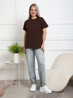 Футболка Хлопок 95%, лайкра 5% Классика аква - Ивассорти фото 57