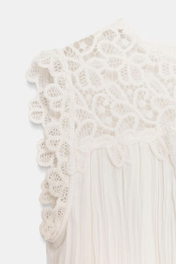 TOP COMBINADO CROCHET / Crudo - Zara фото 8