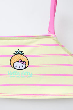 6-14 A?OS/ BIKINI RAYAS HELLO KITTY  SANRIO / Amarillo claro - Zara фото 3