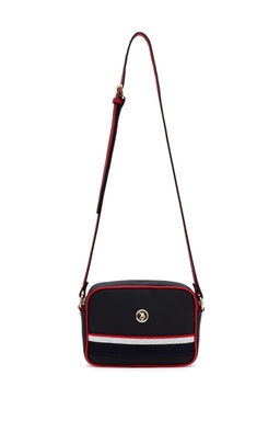 U. S. Polo Assn / Женская темно-синяя сумка через плечо - U.s. polo assn фото 6