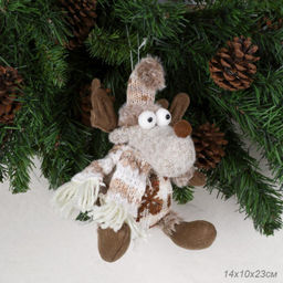 Новогоднее украшение Олень / D-BJ123 /уп 150/