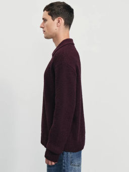 Джемпер relax fit на молнии / Zarina