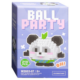 Конструктор "Панда" (210 дет.) в коробке