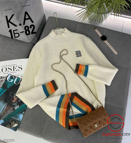 Пуловер женский оверсайз