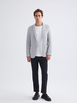 Dar Kal?p Erkek Blazer Ceket