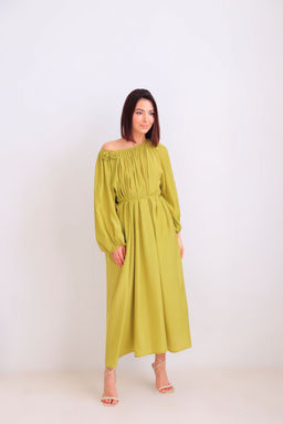 Martichelli Платье в цвете лайм фото 7