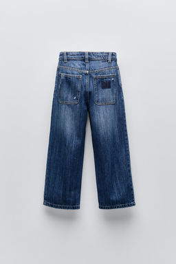 RIPPED SKATER JEANS - Zara фото 2