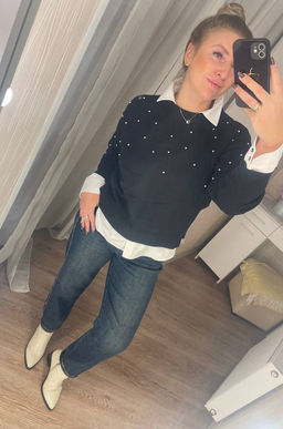 Джемпер P522-1506 black