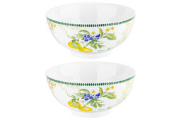 Набор 2 салатников 15*15*7 см 700 мл Лимоны NEW BONE CHINA - Elan gallery фото 4