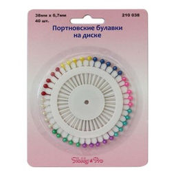 Булавки портновские Hobby&Pro