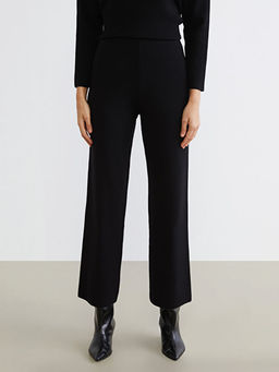 Beli Lastikli Geni? Pa?a Kad?n Triko Pantolon