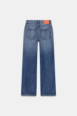 JEANS Z1975 REGULAR TIRO ALTO LONG LENGTH / Azul - Zara фото 11