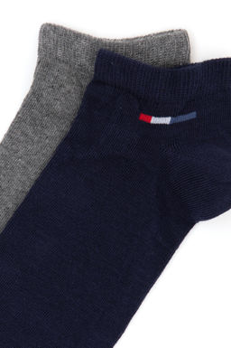 Мужские серые меланжевые носки Неожиданная скидка в корзине - U.s. polo assn фото 2