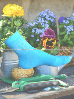 Цена за 5 пар.5 ПАР - ЮстаТекс носки женские 2с5 хлопок с лайкрой - 5 ПАР