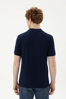 Мужская темно-синяя футболка - U.s. polo assn фото 5