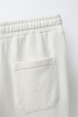 PANTAL?N WIDE LEG FELPA JOGGING / Crudo - Zara фото 6