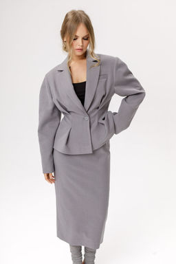 Юбка Pirs 6528 серый