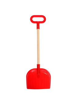 Лопата детская, деревянный черенок, 60 см, МИКС