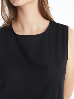 Bisiklet Yaka Elbise